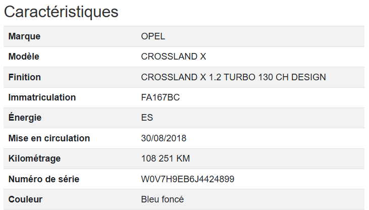 Opel Crossland DESING