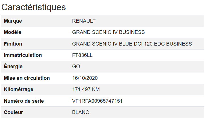 Renault GRAND Scenic Business