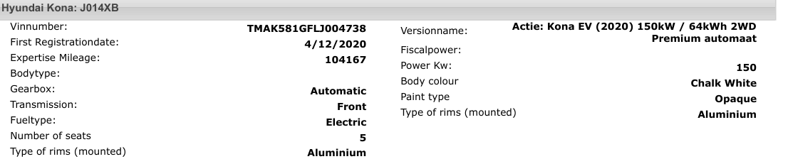 Hyundai Kona Premium