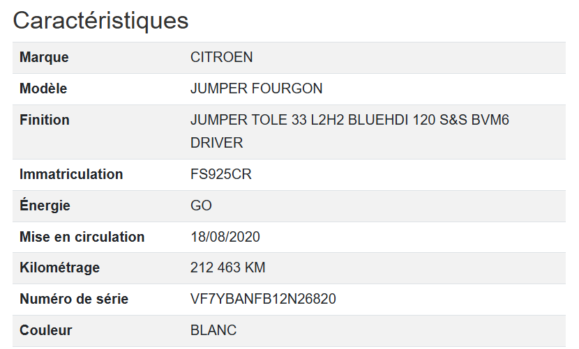 Citroen Jumper L2H2