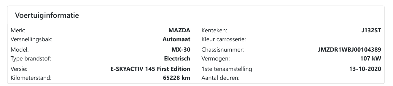 Mazda MX-30