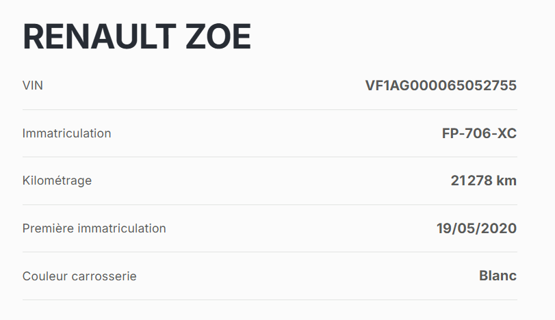 Renault Zoe Business