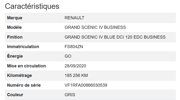 Renault GRAND Scenic Business