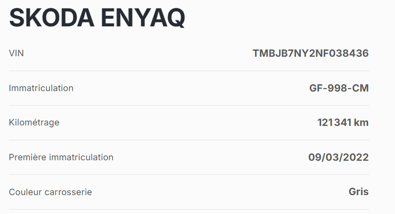 SKODA ENYAQ