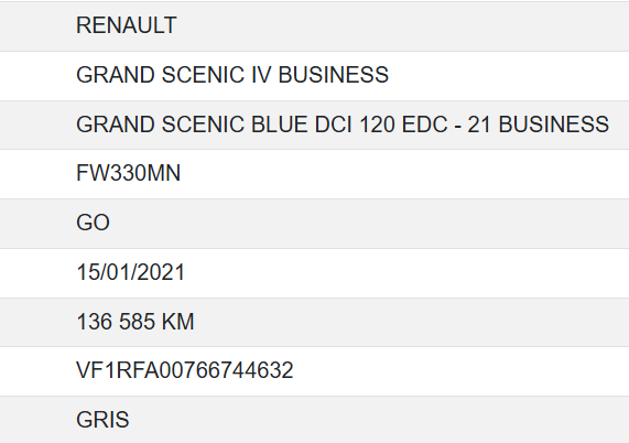 Renault GRAND Scenic Business+