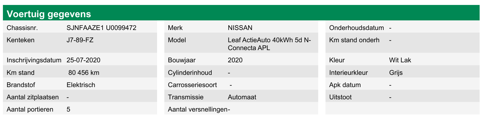 Nissan Leaf