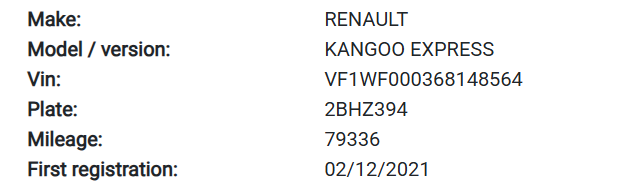 Renault Kangoo Express