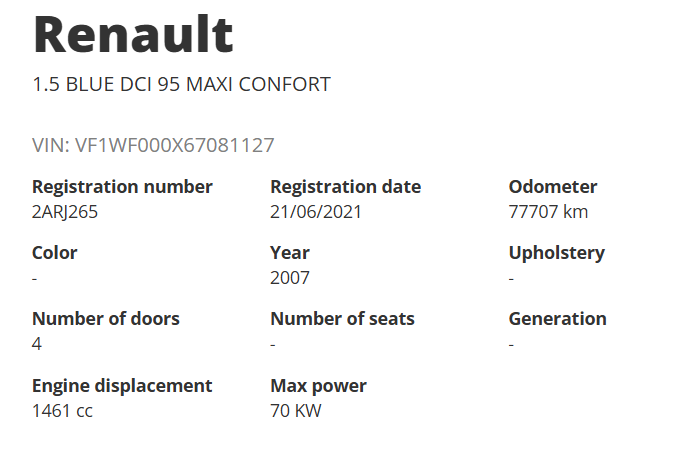 Renault Kangoo Express