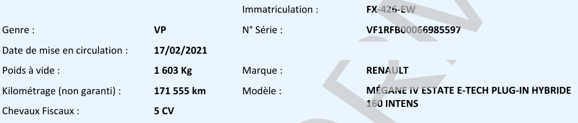Renault Megane INTENS Hybrid
