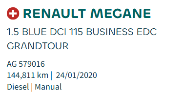 Renault Megane Business