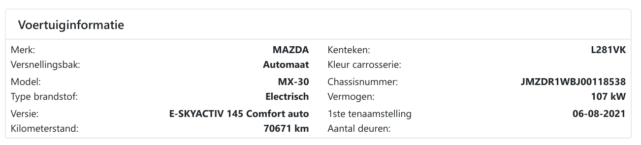 Mazda MX-30