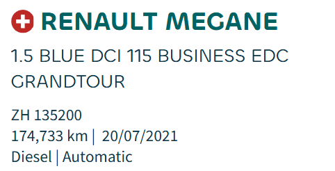 Renault Megane Business