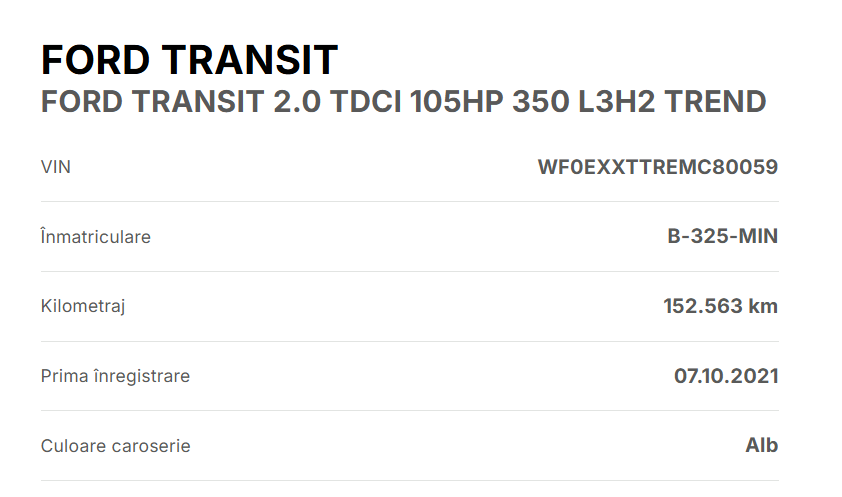 Ford Transit FGN L3H2