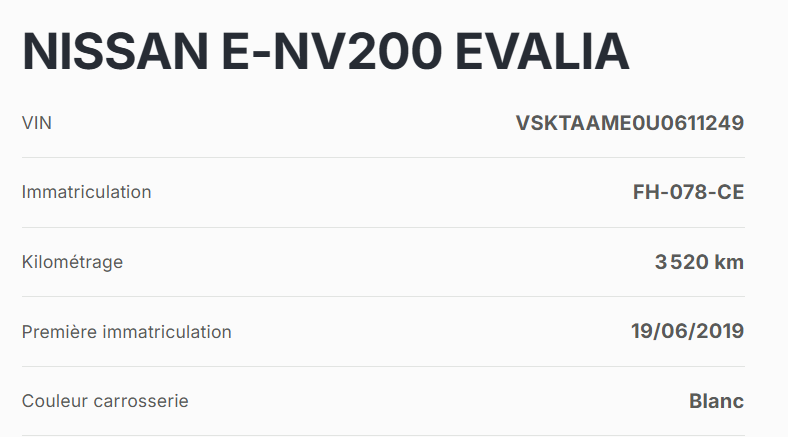 Nissan E-NV200
