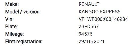 Renault Kangoo Express