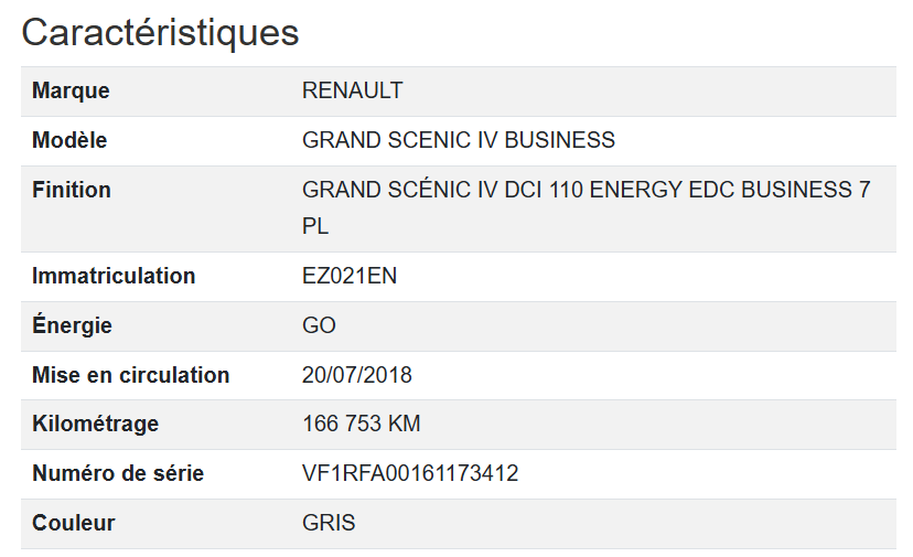 Renault GRAND Scenic Business
