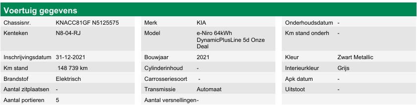 KIA E-NIRO