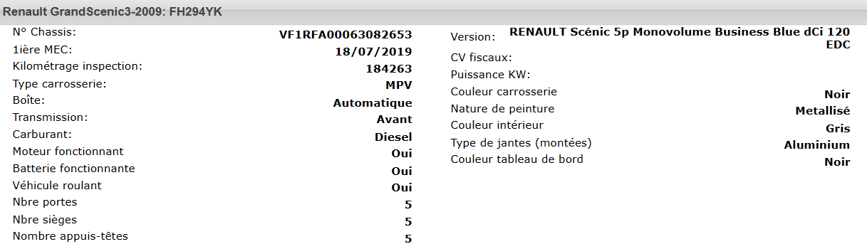 Renault Scenic IV Business