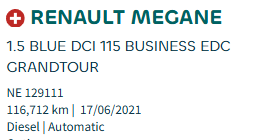 Renault Megane Business