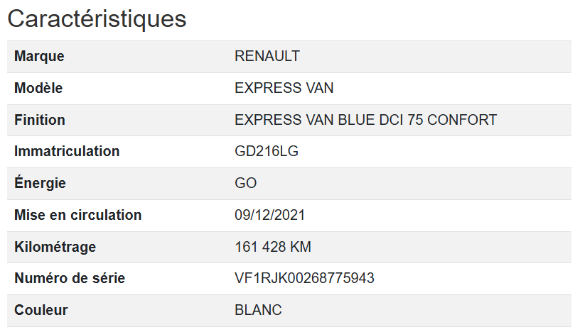Renault Express VAN