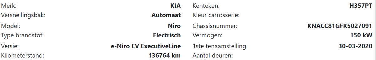 KIA E-NIRO