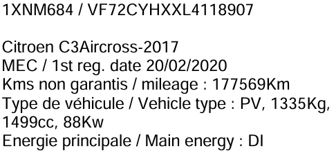 Citroen C3 Aircross