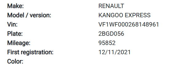 Renault Kangoo Express