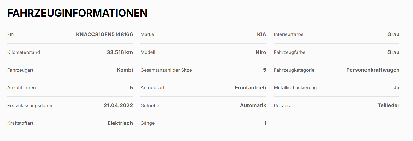 KIA E-NIRO