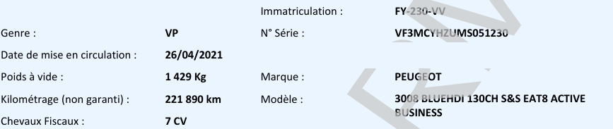 Peugeot 3008 Business