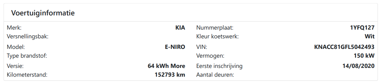 KIA E-NIRO