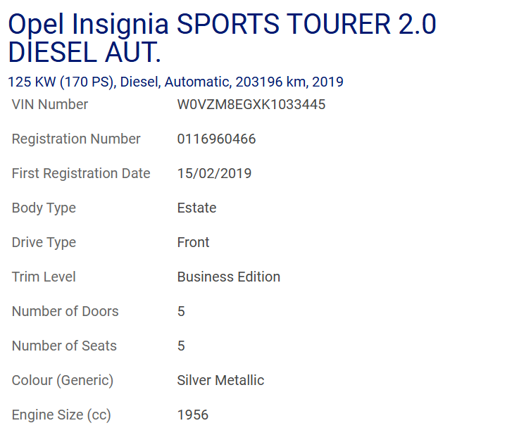 Opel Insignia Business Edition