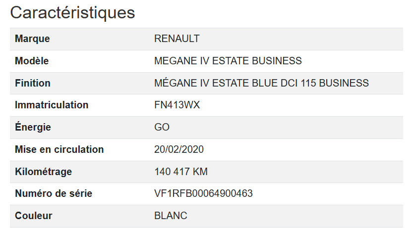 Renault Megane Business