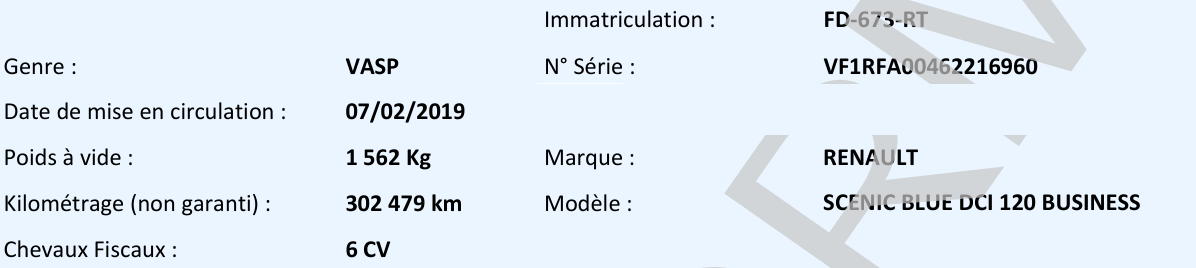 Renault Scenic Business