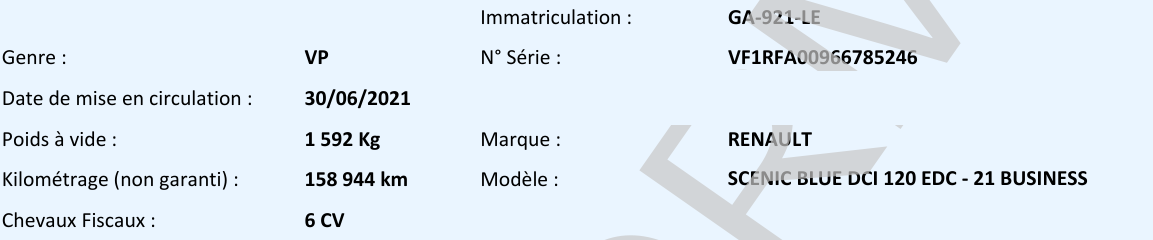 Renault Scenic Business