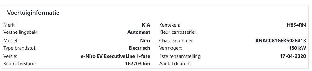 KIA E-NIRO