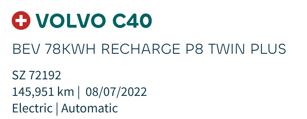 VOLVO C40