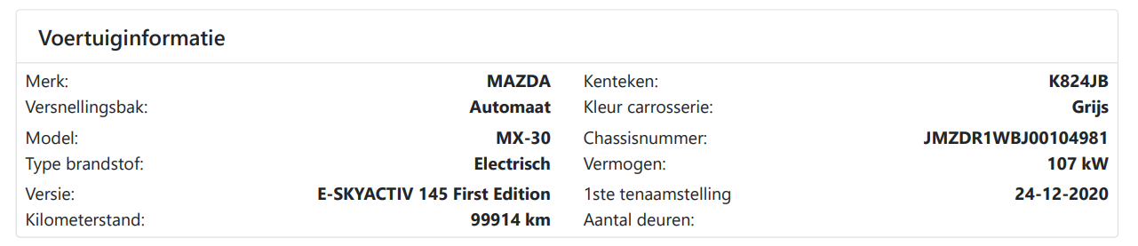 Mazda MX-30