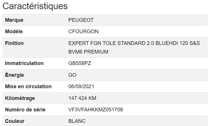 Peugeot Expert FGN