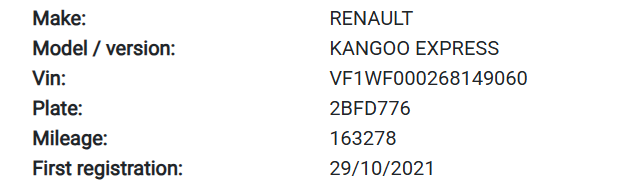 Renault Kangoo Express
