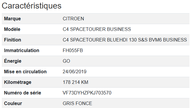 Citroen C4 Spacetourer Business