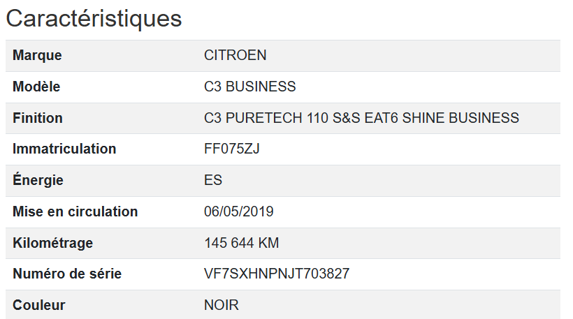 Citroen C3 SHINE Business