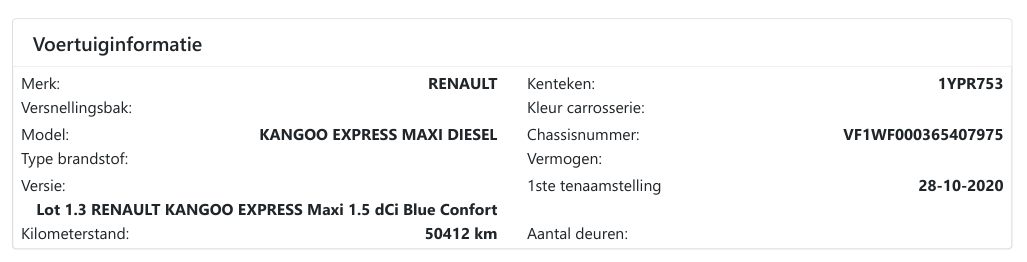 Renault Kangoo Express