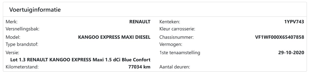 Renault Kangoo Express