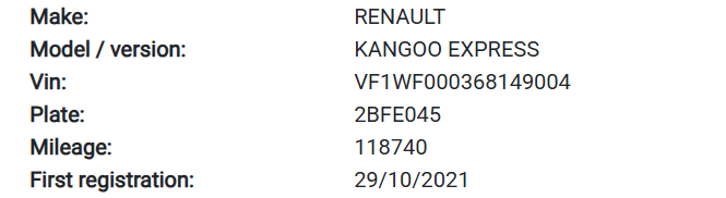 Renault Kangoo Express