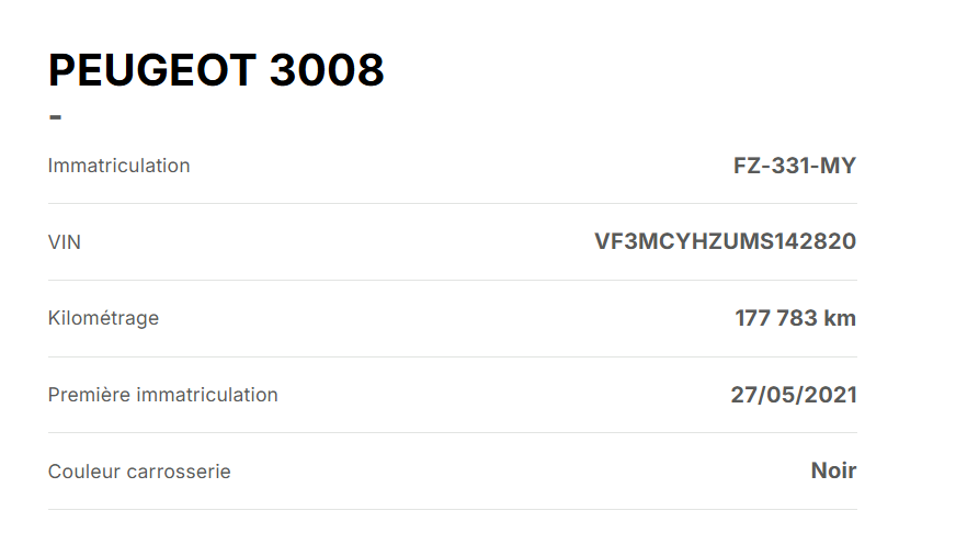 Peugeot 3008 Business