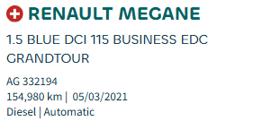 Renault Megane Business