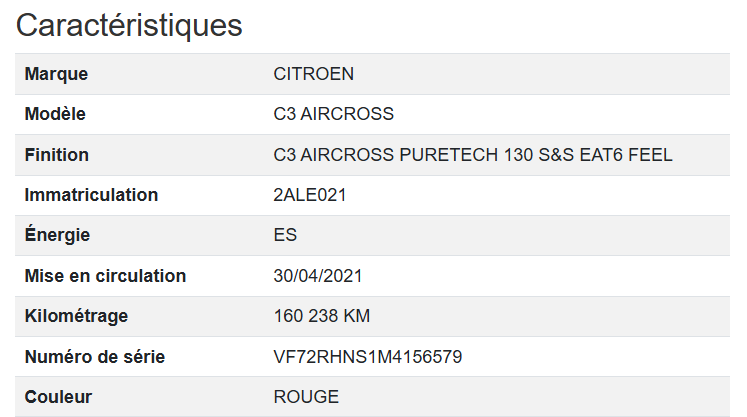 Citroen C3 Aircross FEEL