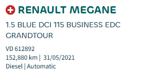 Renault Megane Business