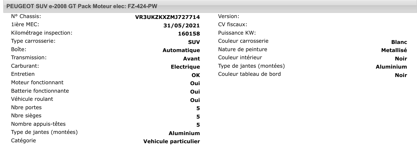 Peugeot E-2008