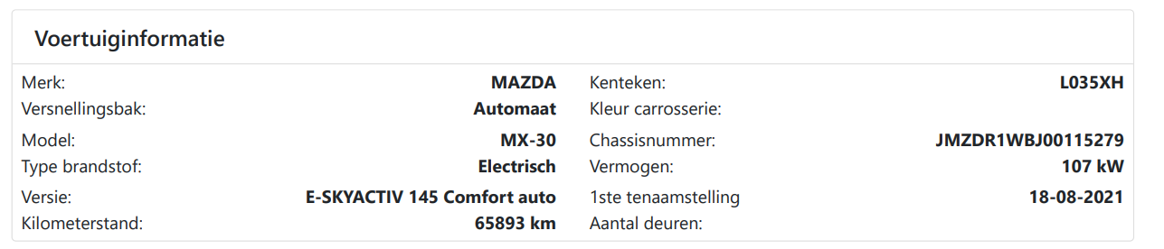 Mazda MX-30